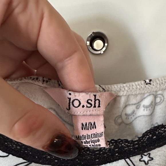 JO.SH | Patterned Gray Women's Robe and Nightgown Set - Picture 12 of 16